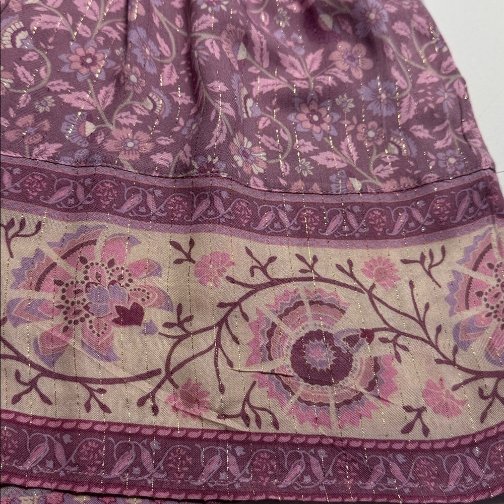 Spell Floral lavender romper- size Medium - Picture 5 of 10